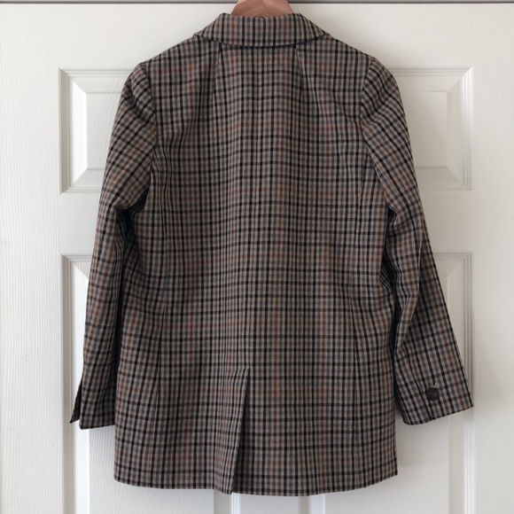 Madewell Dorset Blazer In Coster Plaid 